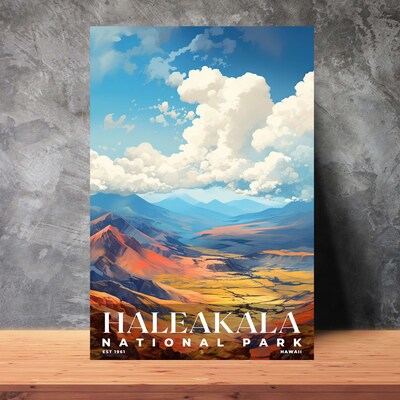 Haleakala National Park Poster, Travel Art, Office Poster, Home Decor | S6 - image3